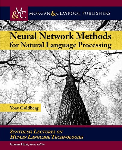Cover for Neural Network Methods for Natural Language Processing