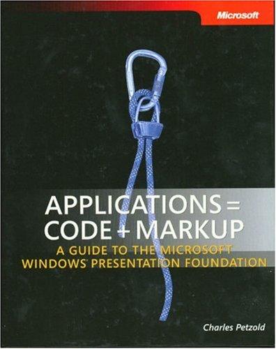 Cover for Applications = Code + Markup