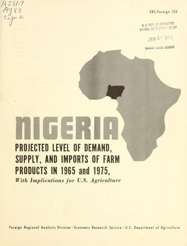 Cover for Nigeria