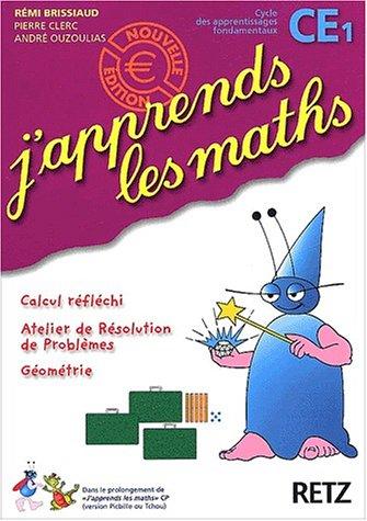 Cover for J'apprends les maths CE1