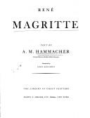 Cover for René Magritte