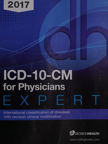 Cover for 2017 ICD-10-CM Expert for Physicians