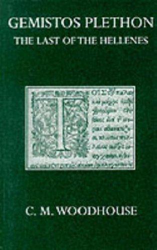 Cover for George Gemistos Plethon