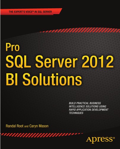 Cover for Pro SQL Server 2012 BI Solutions