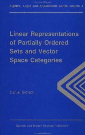 Cover for Linear representations of partially ordered sets and vector space categories