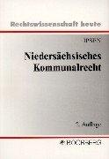 Cover for Niedersächsisches Kommunalrecht. Lehrbuch.