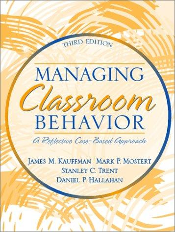 Cover for Managing Classroom Behavior