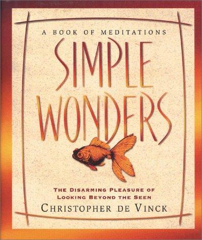 Cover for Simple wonders