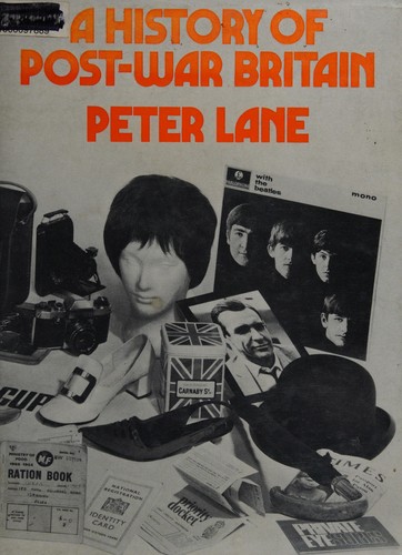 Cover for A history of post-war Britain.