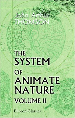 Cover for The System of Animate Nature