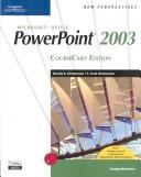 Cover for New Perspectives on Microsoft Office PowerPoint 2003, Comprehensive, CourseCard Edition (New Perspectives)