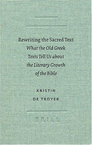 Cover for Rewriting the Sacred Text