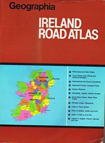 Cover for Geographia Ireland road atlas