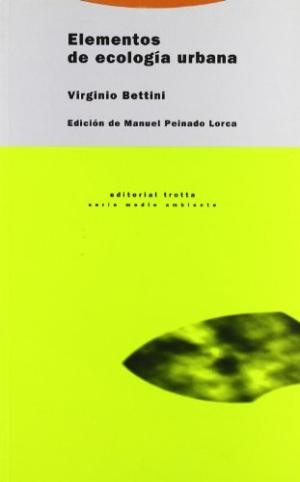 Cover for Elementos de ecología urbana