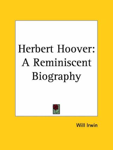 Cover for Herbert Hoover