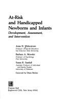 Cover for At-risk and handicapped newborns and infants