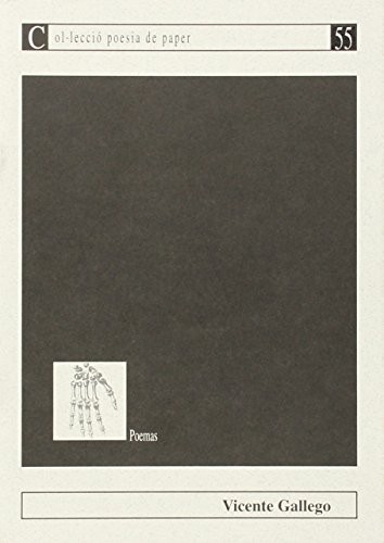 Cover for Poemas de Vicente Gallego