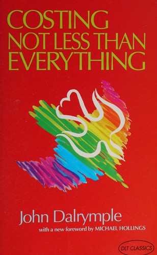 Cover for Costing Not Less Than Everything
