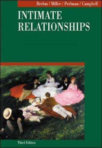 Cover for Intimate relationships