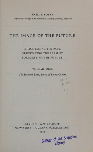 Cover for The image of the future