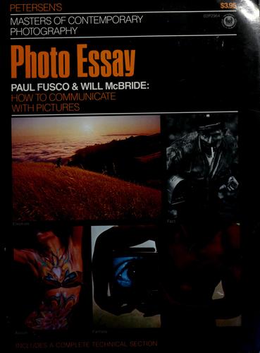 Cover for The photo essay, Paul Fusco & Will McBride