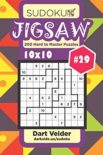 Cover for Sudoku Jigsaw - 200 Hard to Master Puzzles 10x10