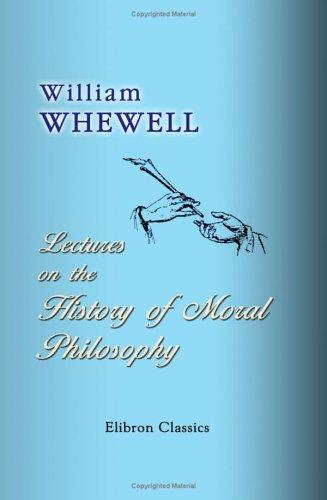 Cover for Lectures on the History of Moral Philosophy