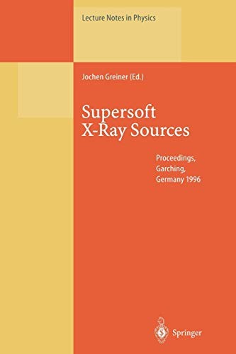 Cover for Supersoft X-Ray Sources