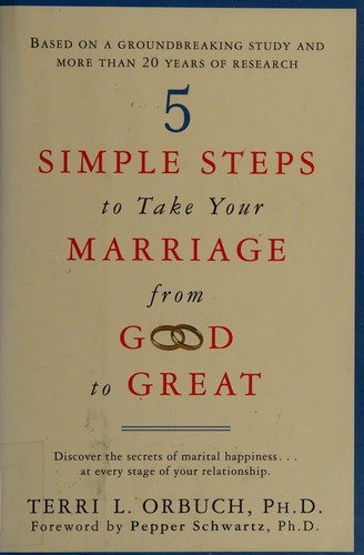 Cover for 5 simple steps to take your marriage from good to great