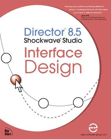 Cover for Director 8.5 Shockwave Studio Interface Design