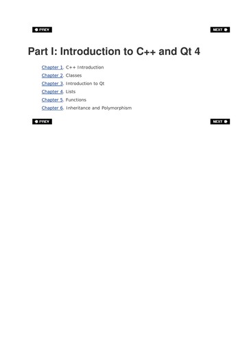 Cover for An introduction to design patterns in C++ with Qt 4