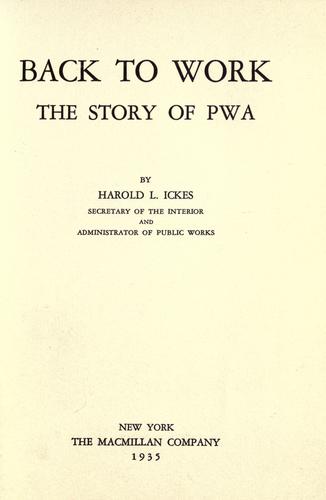 Cover for Back to work