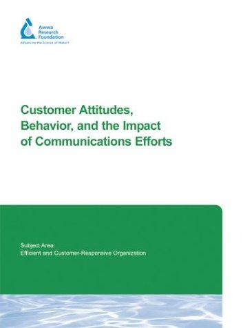 Cover for Customer Attitudes, Behavior, and the Impact of Communications Efforts