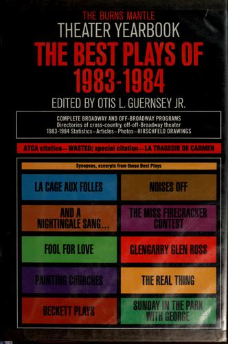 Cover for The best plays fo 1983-1984