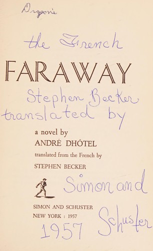 Cover for Faraway