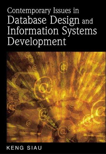 Cover for Contemporary Issues in Database Design and Information Systems Development (Advances in Database Research Series) (Advances in Database Research Series)