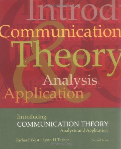 Cover for Introducing  Communication Theory