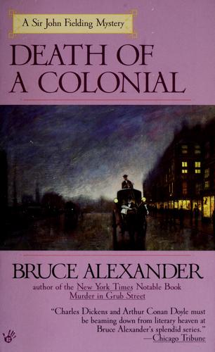 Cover for Death of a Colonial (Sir John Fielding #6)