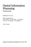 Cover for Optical Information Processing