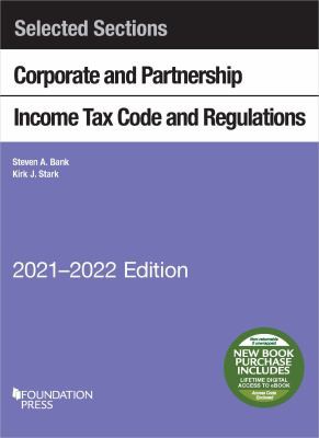 Cover for Selected Sections Corporate and Partnership Income Tax Code and Regulations, 2021-2022