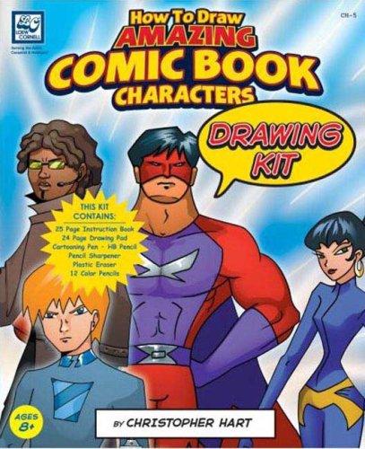Cover for How to Draw Amazing Comic Book Characters