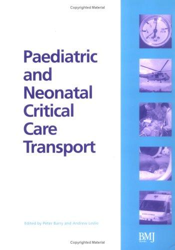 Cover for Paediatric and Neonatal Critical Care Transport