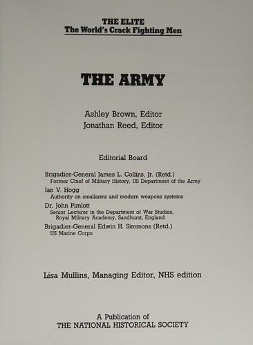 Cover for The Army