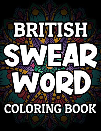 Cover for British Swear Word Coloring Book