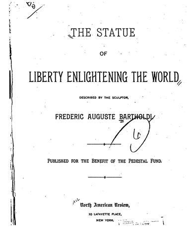 Cover for The Statue of Liberty enlightening the world