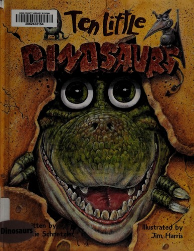 Cover for Ten little dinosaurs