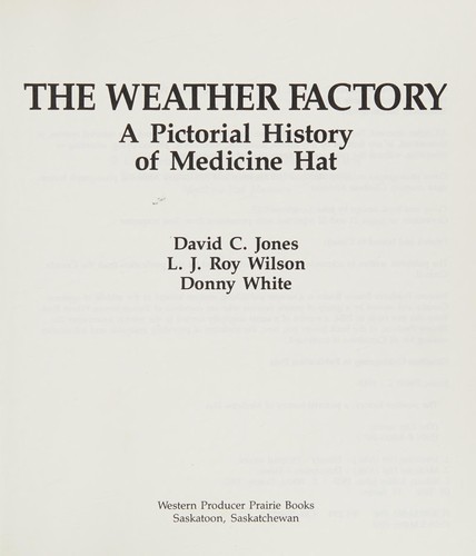 Cover for The Weather Factory