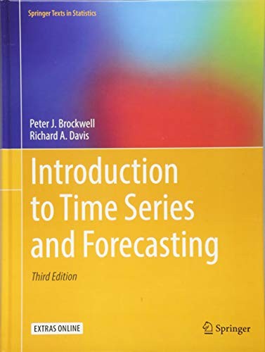 Cover for Introduction to Time Series and Forecasting