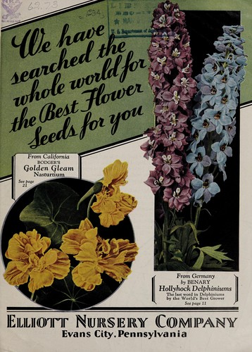 Cover for We have searched the world for the best flower seeds for you