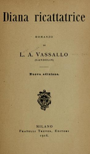 Cover for Diana ricattatric